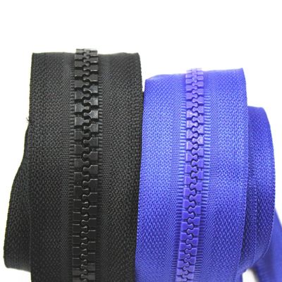 Пластиковый цип Custom 3# 5# Open End Double Open End Close End Long Chain Wholesale Factory Пластиковые цип