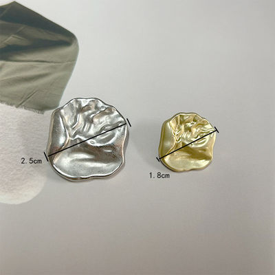 9 мм Дизайнер серебряный золотой швейный пальто жемчуг роскошный зимний стеклянный металлические пуговицы для одежды