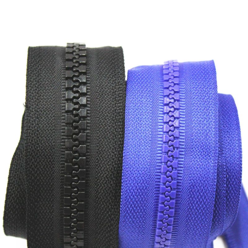 Пластиковый цип Custom 3# 5# Open End Double Open End Close End Long Chain Wholesale Factory Пластиковые цип